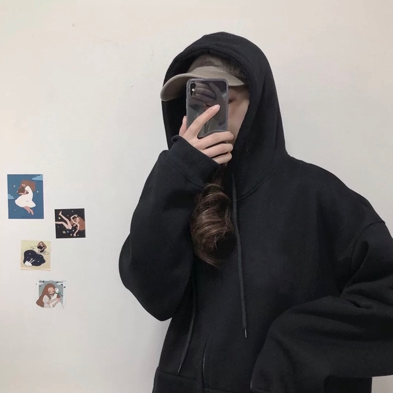 Autumn and winter plus velvet cardigan