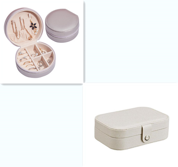 Creative portable jewelry storage box Grey Seta - Shop at LoveMi