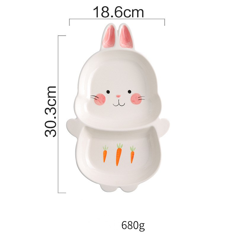 Hani rabbit grid plate