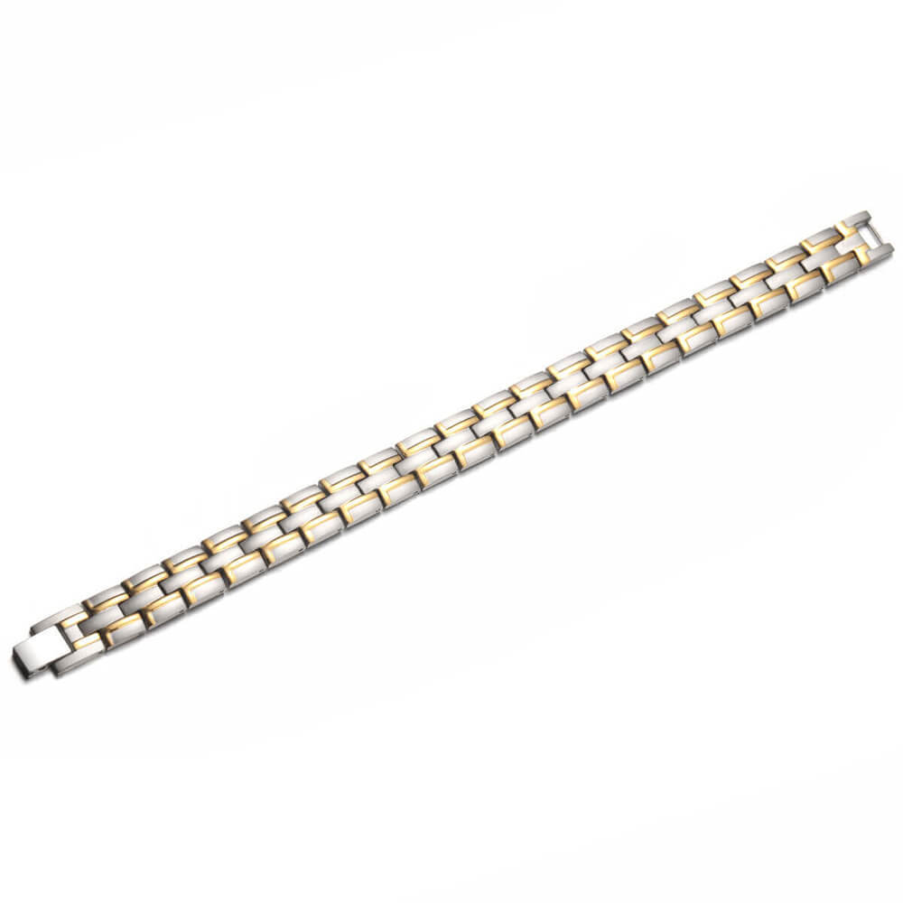 Negative ion magnetic titanium steel bracelet
