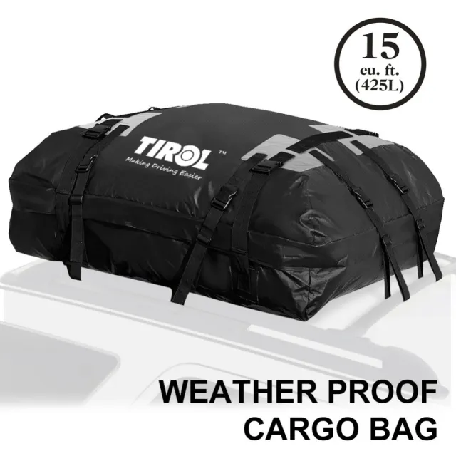 Car waterproof roof luggage bag Black - Shop at LoveMi