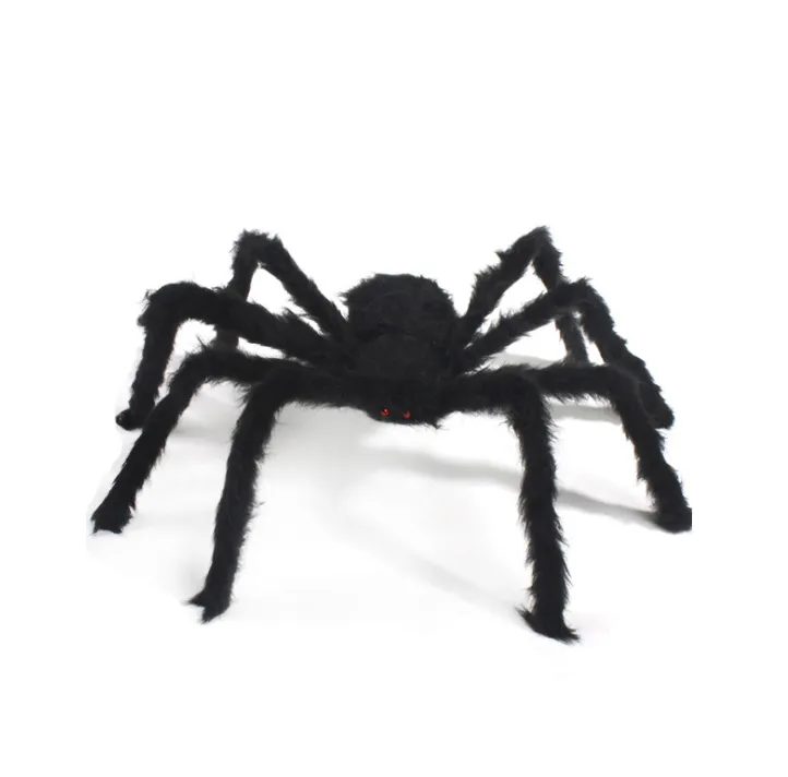 Halloween Ghost Festival Supplies Bar Decoration Props Plush Spider Haunted House Prop Indoor Outdoor Giant Decor – image 6