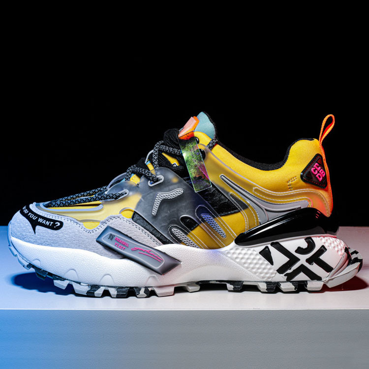 Sports Shoes Men's Trend Casual  Thick-soled Old Shoes