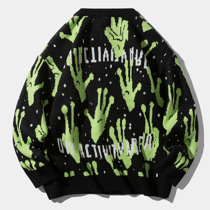 كنزة بفتحة سفلية مخيطة للأزواج