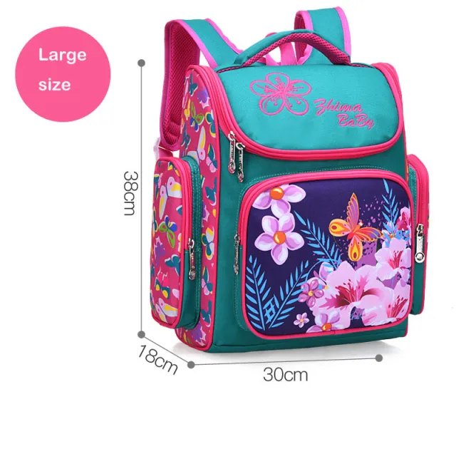 Cartoon cute Russian school bag 3D stereo backpack Rose - Shop at LoveMi
