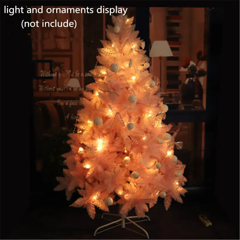 Christmas pink pointed gradient tree