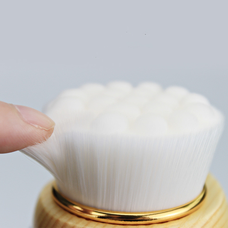 Charcoal white cleansing brush