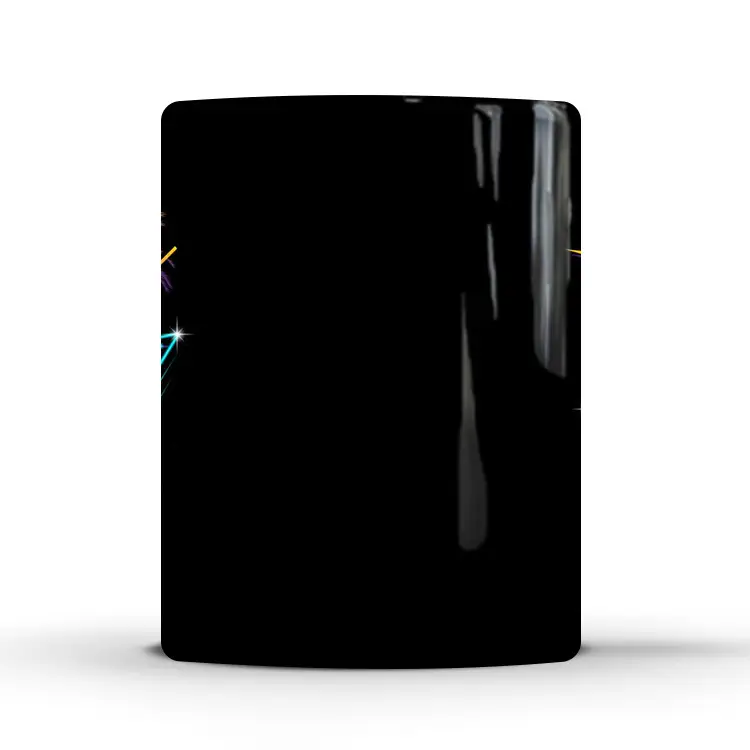 Color-changing ceramic thermal mug