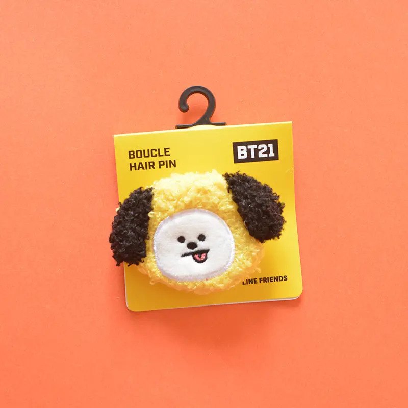Plush cute hairpin