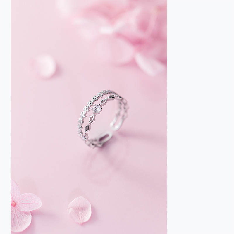 Double diamond single ring