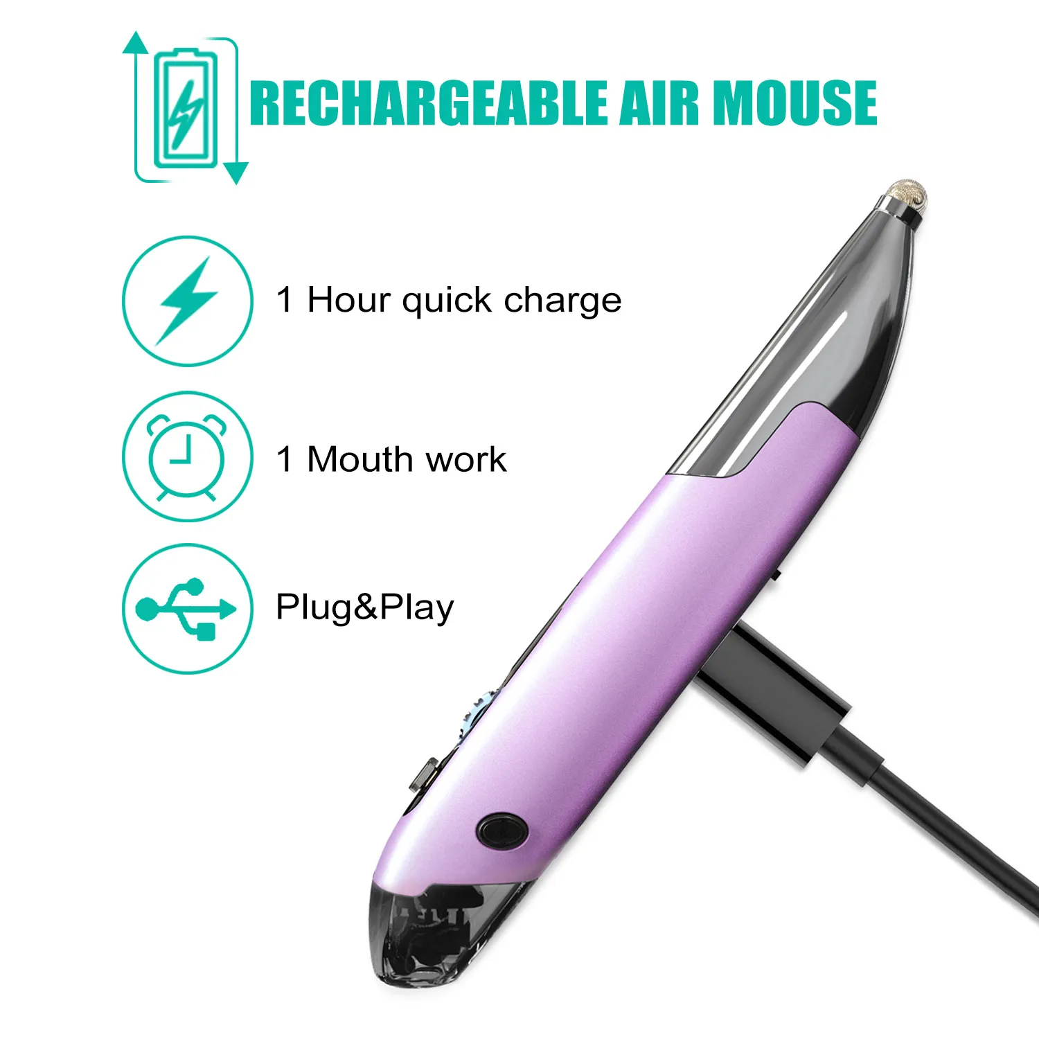 Personalized Creative Vertical Pen Mouse – image 4