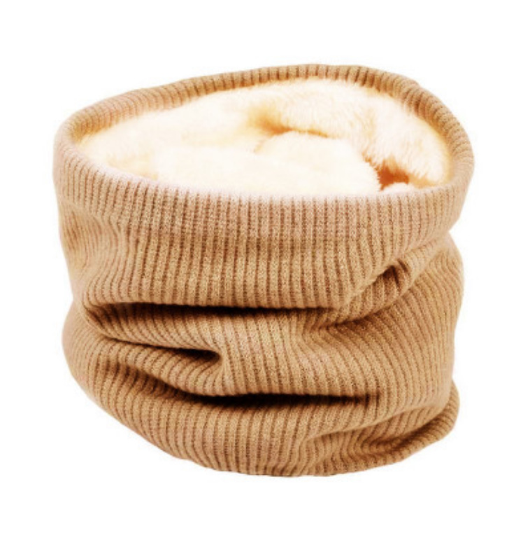 Men and women fashion plus velvet outdoor sports scarf