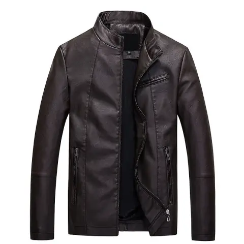 Men's Leather PU Jacket