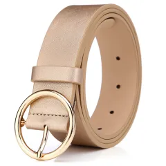 Round belt personalised Korean belt - Gold - View 1