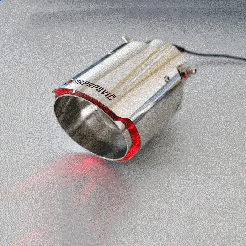 Cool Iuminous Carbon Fiber Tail Cover With Light