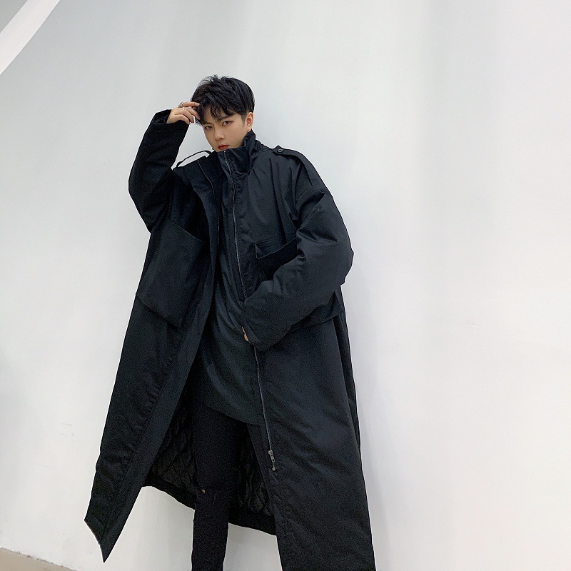 Stand-up Collar Windproof Padded Men's Jacket