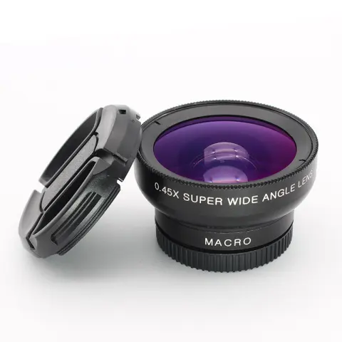 0.45X Wide-angle + 12.5x Macro Phone Lens