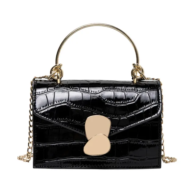 Trendy All Match Single Shoulder Messenger Handbag Black - Shop at LoveMi