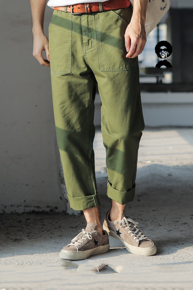 Bf wind pants with wide legs and slacks