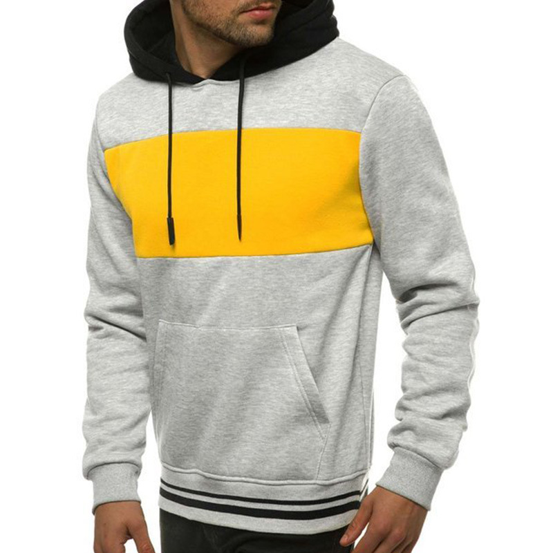 Color block hoodie