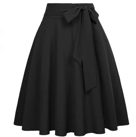 Women's bust pleated skirt Black - Shop at LoveMi
