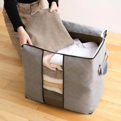 Large Quilt Bag Storage Bag Clothing Box Moving Artifact