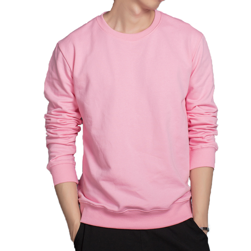 Solid Color Long Sleeve Pullover Sweater