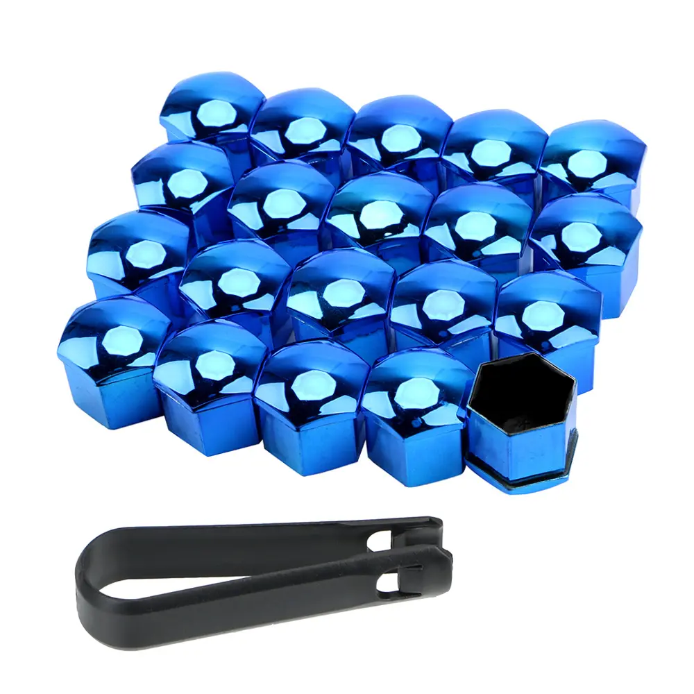 Car Wheel Cap, Tire Electroplated Black Screw