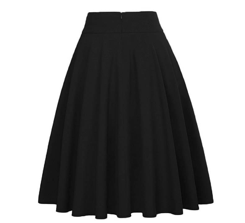Women's bust pleated skirt