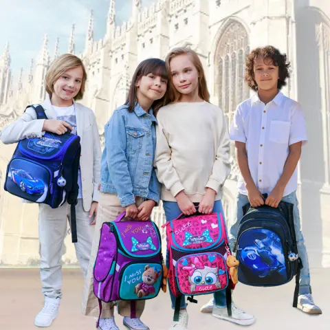 Pupils' Shoulders Lightening and Spine Protection Children's Schoolbags