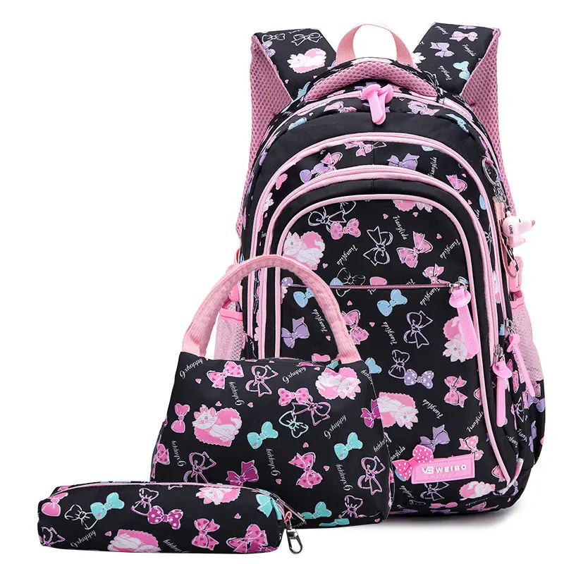 Three-piece set of light and water-repellent backpack