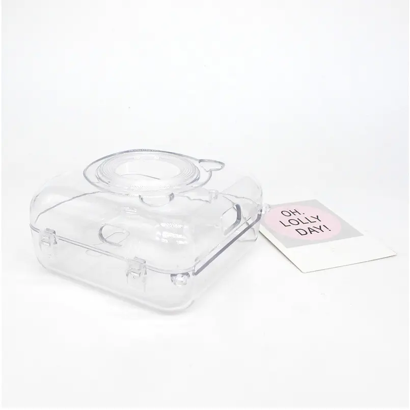 Crystal Protective Case Thermal Printer Colorful