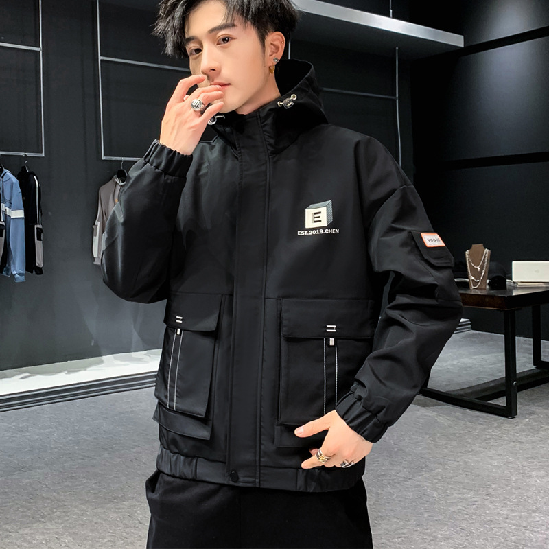 Trendy Loose Handsome Casual Couple Tooling Jacket