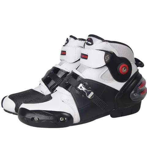 Road Motorcycle Riding Shoes Ankle Boots