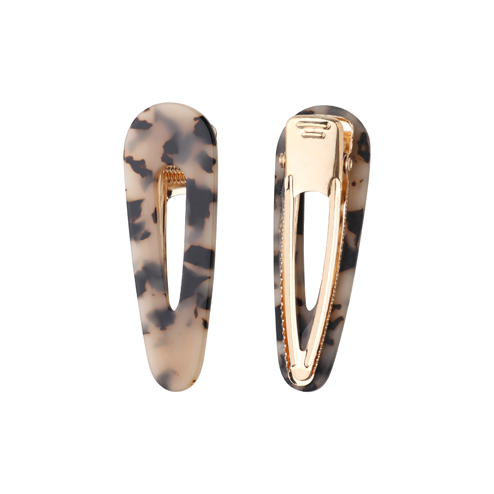 Large horsetail spring hairpin Leopard Print - Shop at LoveMi