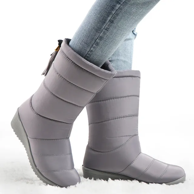 Waterproof snow boots Grey - Shop at LoveMi