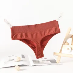 Women G-String Thong Sexy Panties Lingerie Bodyshaper - Caramel - View 1