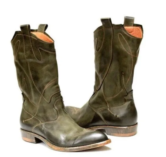 Casual rider boots Green - Shop at LoveMi