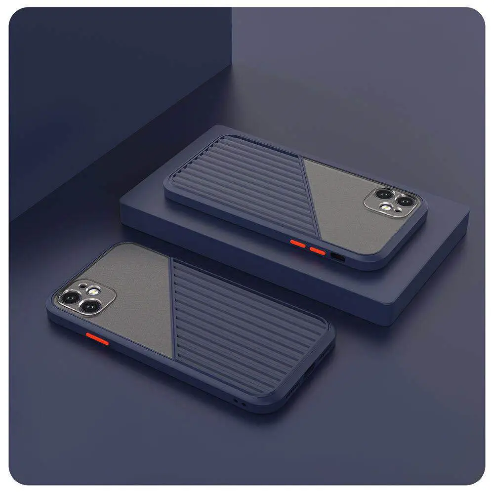 Frosted Lens Protection Phone Case