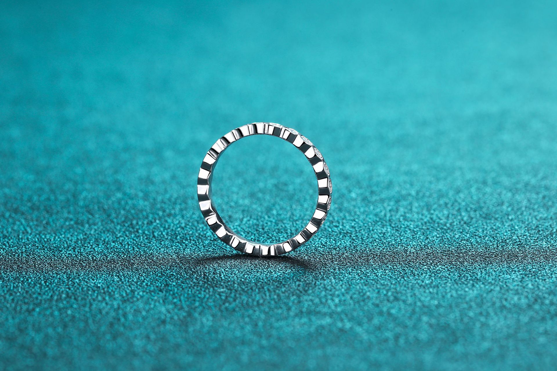 s925 sterling silver diamond wedding ring