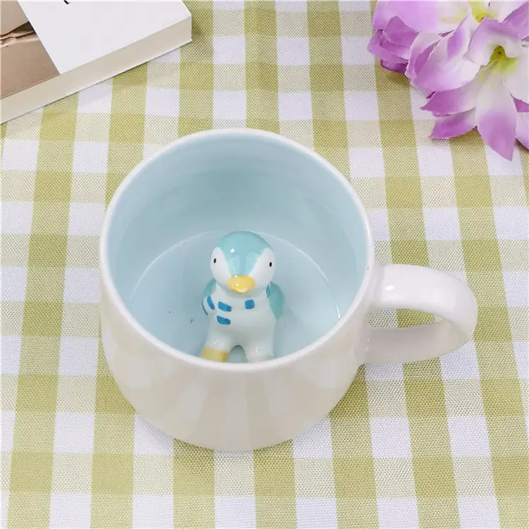 Animal cup in ceramic 3D cup