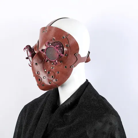 Halloween Cocktail Party Game Show Dress Up Punk Mask