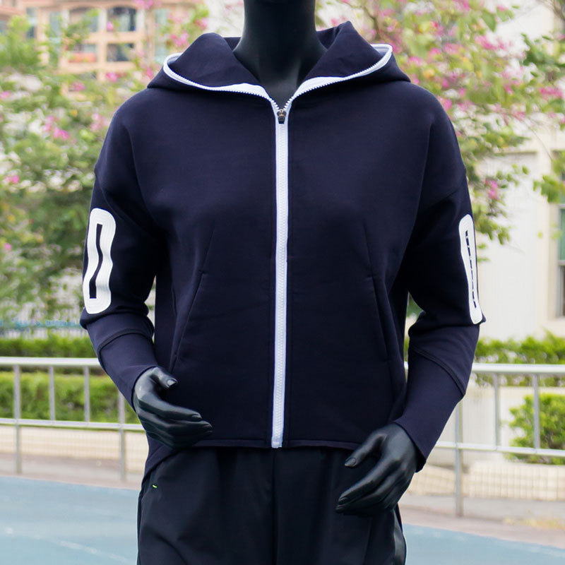 Women's Sport Coat Fitness Running Hoodie Cardigan