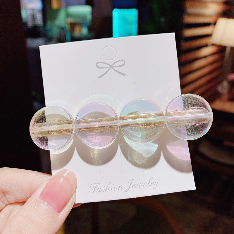 Girly Heart Transparent Hairpin - Shop at LoveMi