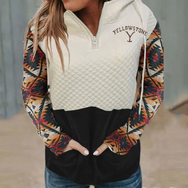 Zip Hooded Sweatshirt Y Black - Shop at LoveMi