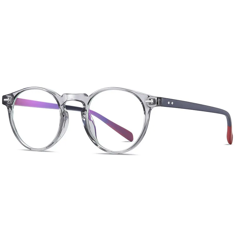 Retro blue light glasses - Transparent