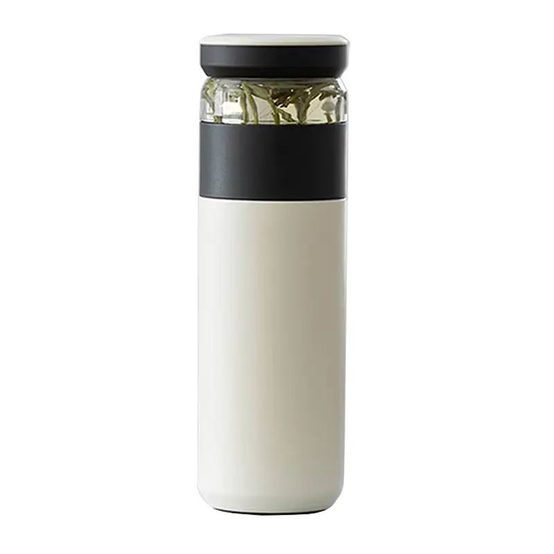 Portable large-capacity tea separation cup