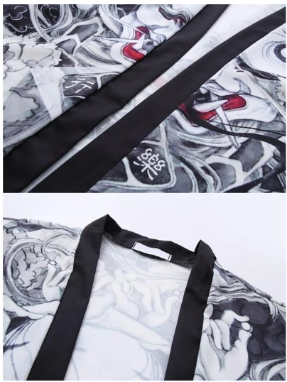 Kimono thin coat student men and women