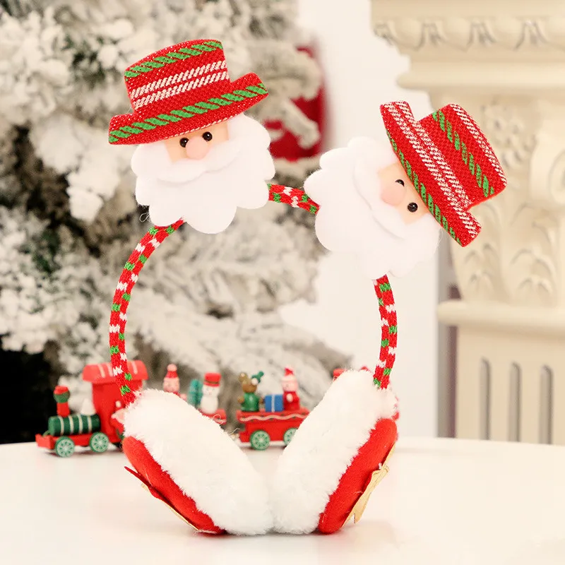 Christmas new headband earmuffs - Old Man
