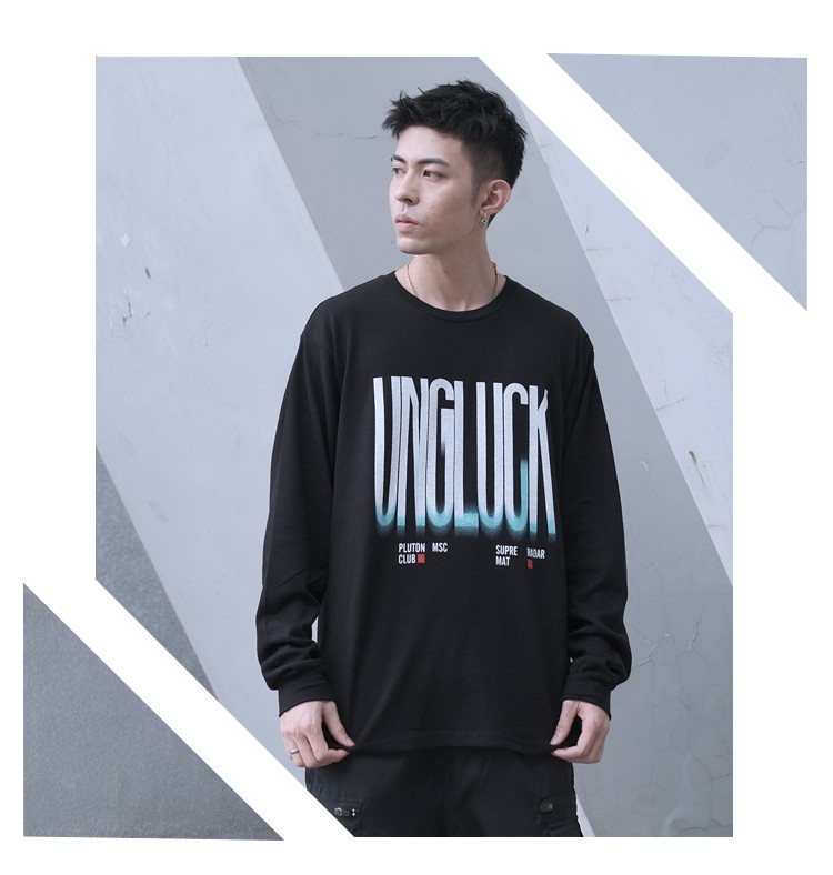 Autumn functional style thin long-sleeved T-shirt